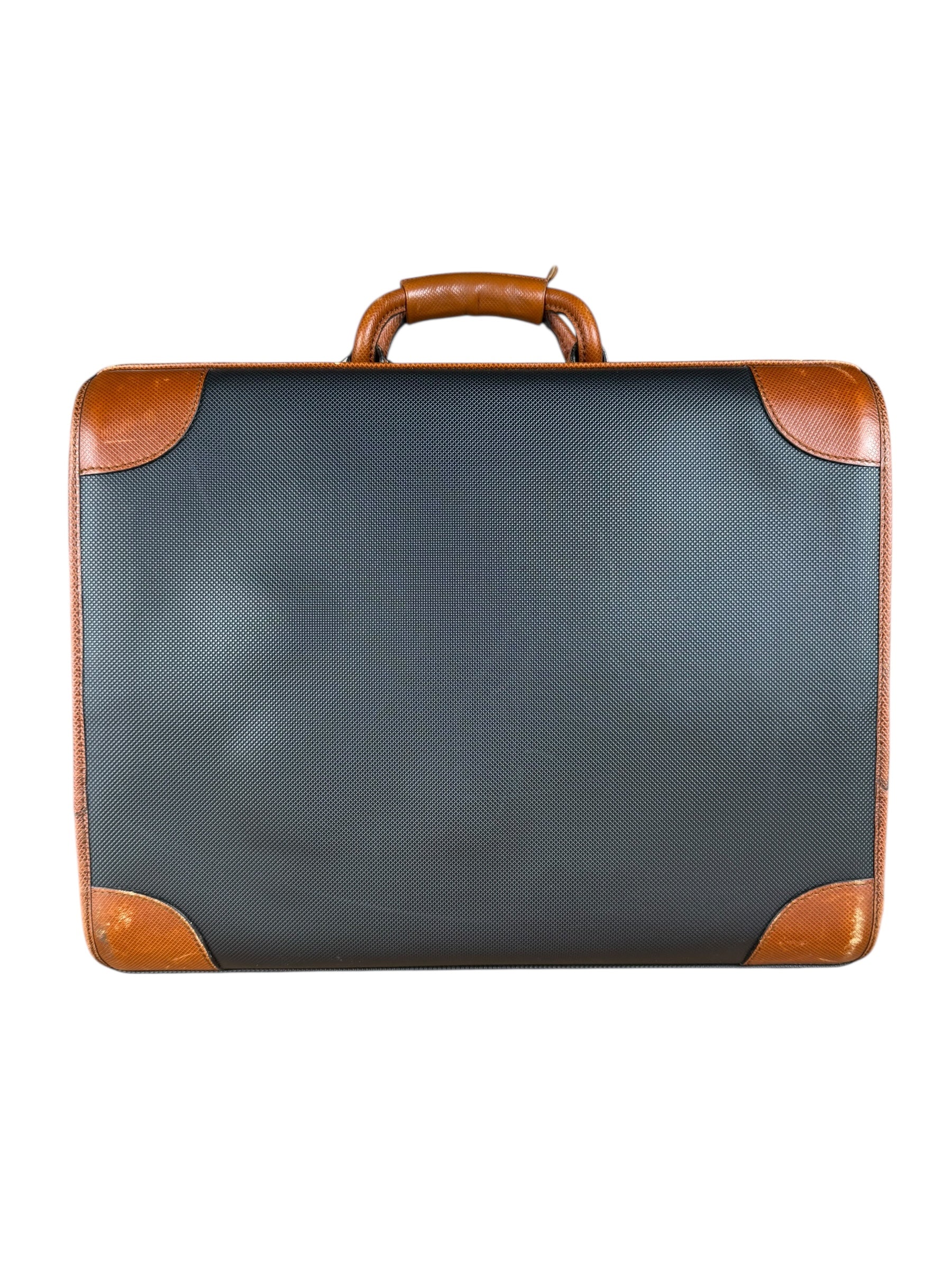 Bottega Veneta Vintage Travel Case Black/Brown