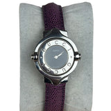 Gucci 6600L Turn Face Purple Leather Strap