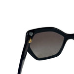 Prada Black Acetate Oversized Sunglasses