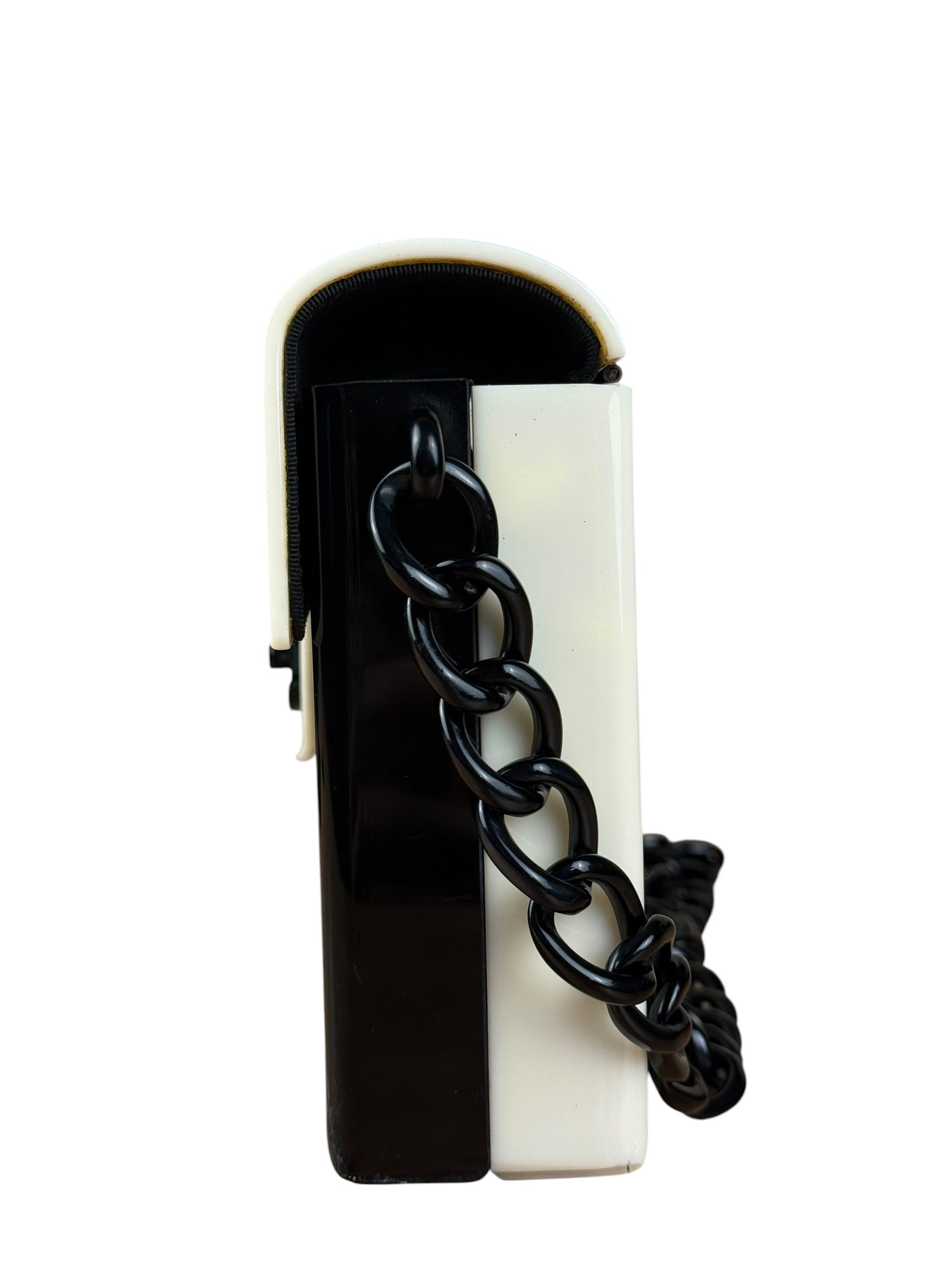 Chanel Plexi Coco Flap Crossbody 2000
