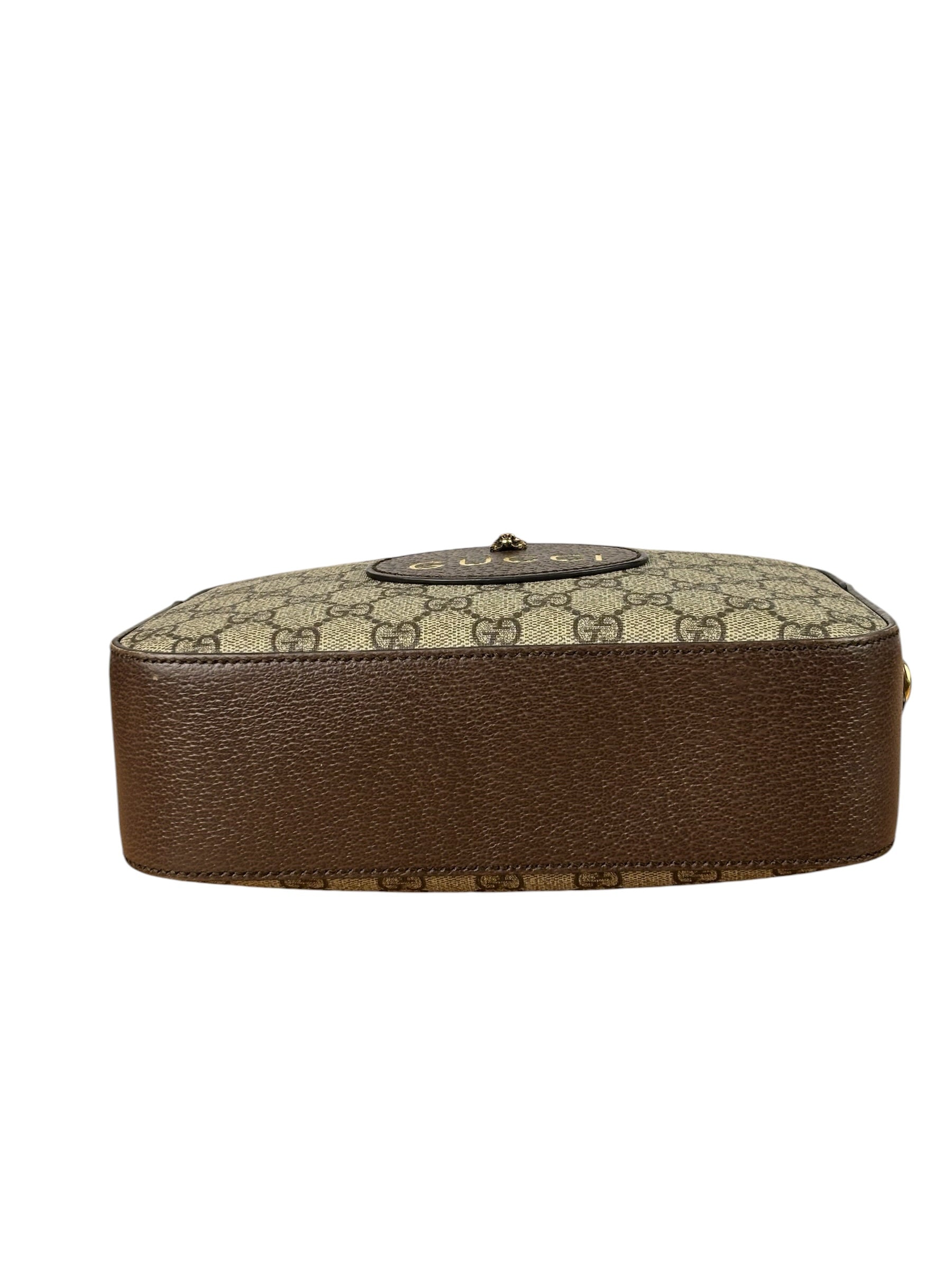 Gucci Vintage Brown GG Neo Crossbody Bag