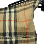 Burberry Haymarket Check Shadow Horse Canvas Shoulder Bag