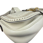 Gucci Limited Edition White Leather Marrakech Satchel Shoulder Bag