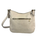Coach Cream Pebbled Leather Hobo Bag