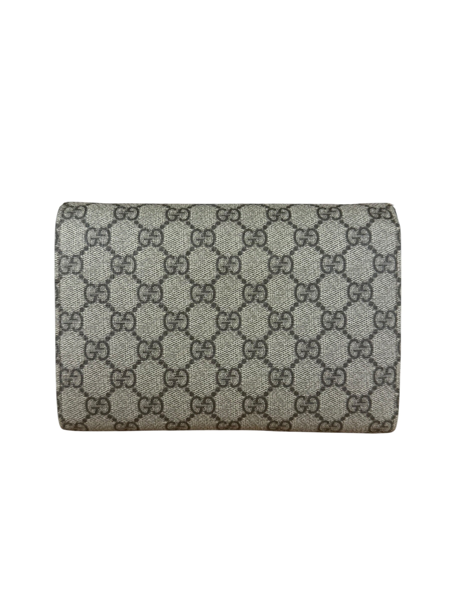 Gucci GG Supreme Canvas Dionysus Wallet Crossbody