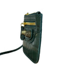 Balenciaga Green Zip Pouch