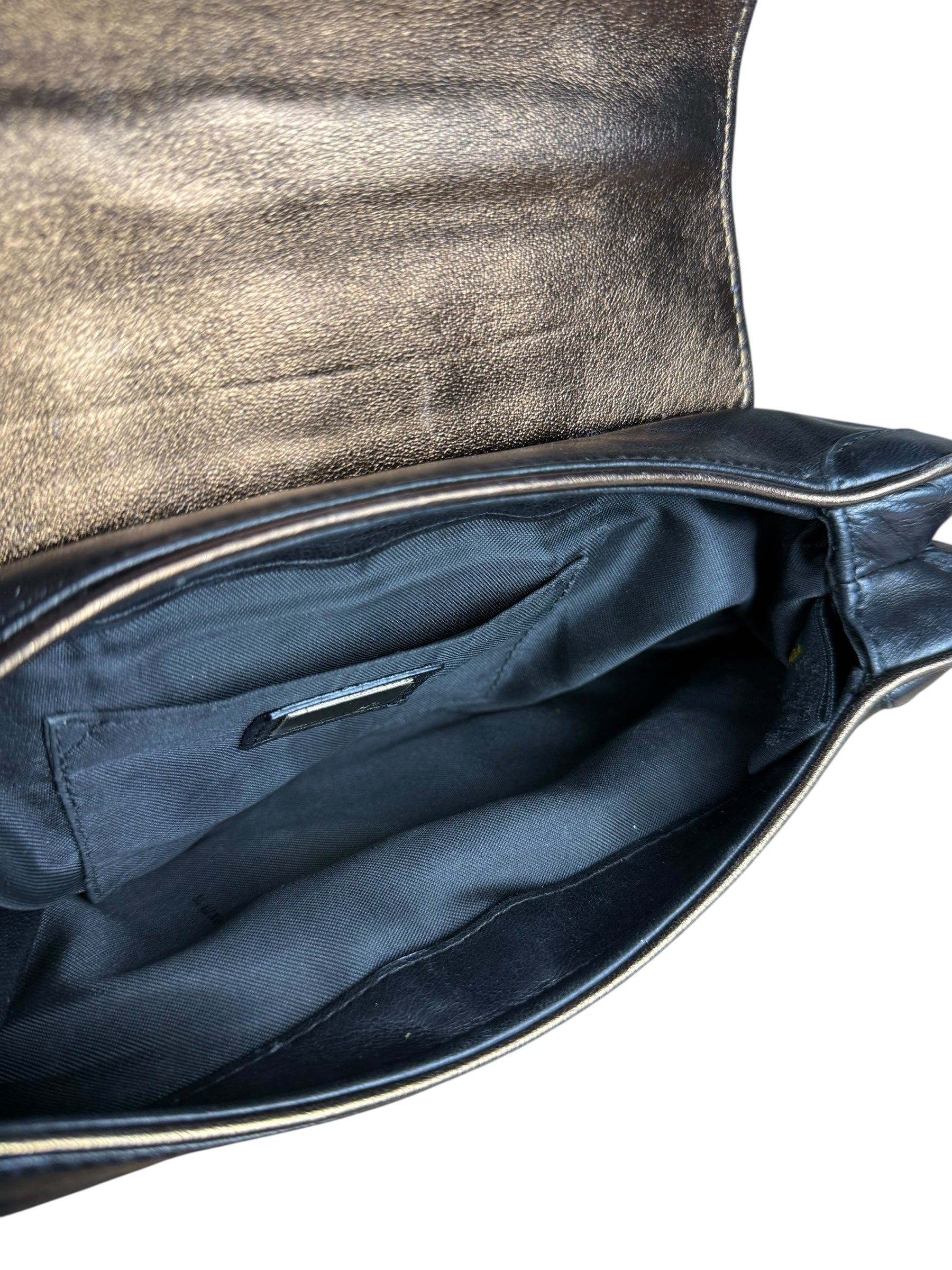 Fendi Zucca Vanity Mirror Shoulder Bag