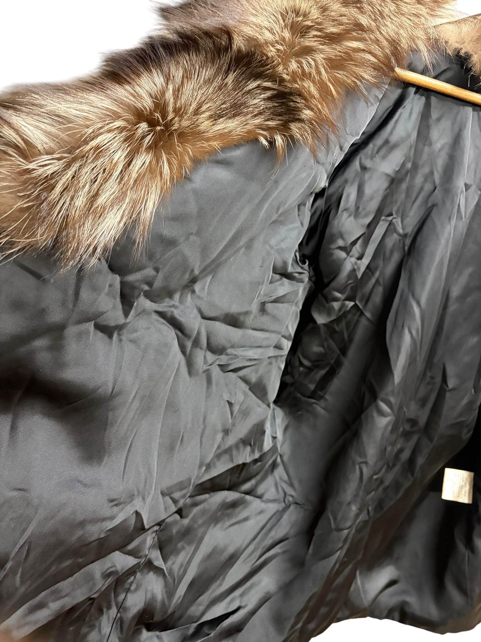 Vintage Rotiny Brown/White Saga Fox Fur Coat