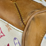 Louis Vuitton White Monogram Murakami Claudia Handbag