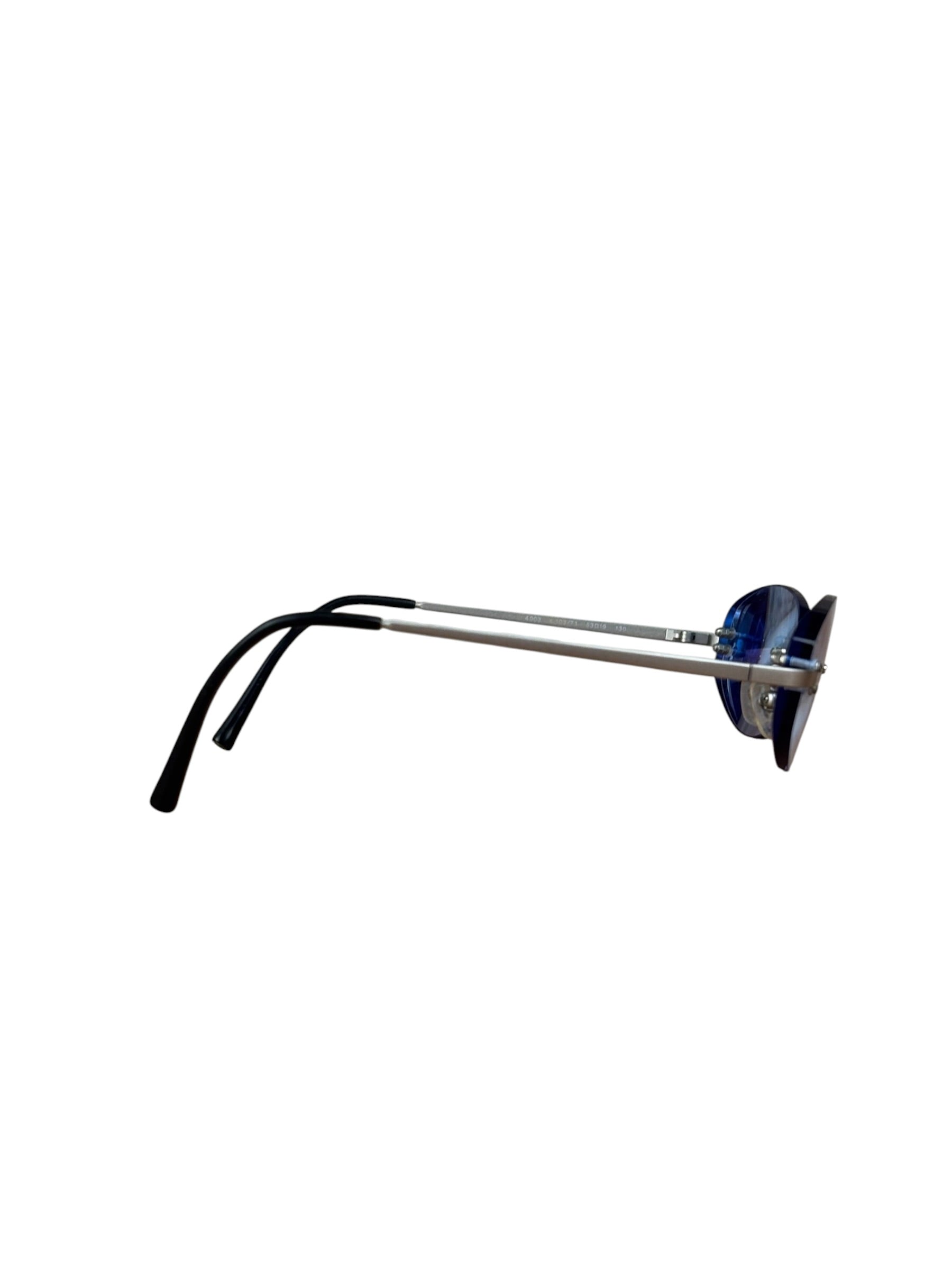 Chanel Vintage Oval Rimeless Sunglasses 4003 RX