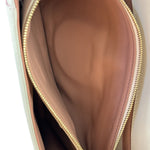 Bvlgari White/Pink Leather Serpenti Forever Shoulder Bag