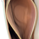 Bvlgari White/Pink Leather Serpenti Forever Shoulder Bag