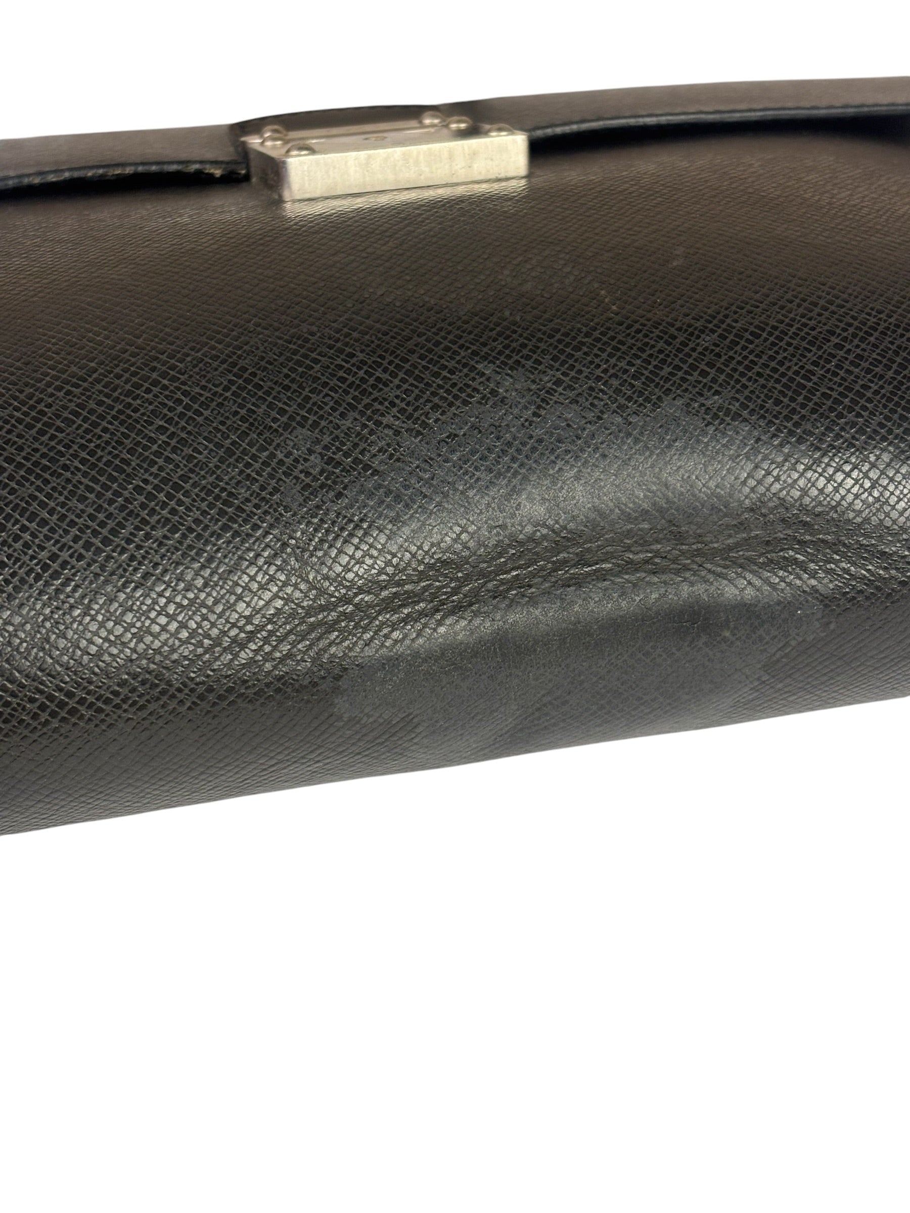 Louis Vuitton Black Leather Taiga Minuto Documents Portfolio
