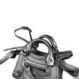 Balenciaga Nano City Bag Silver