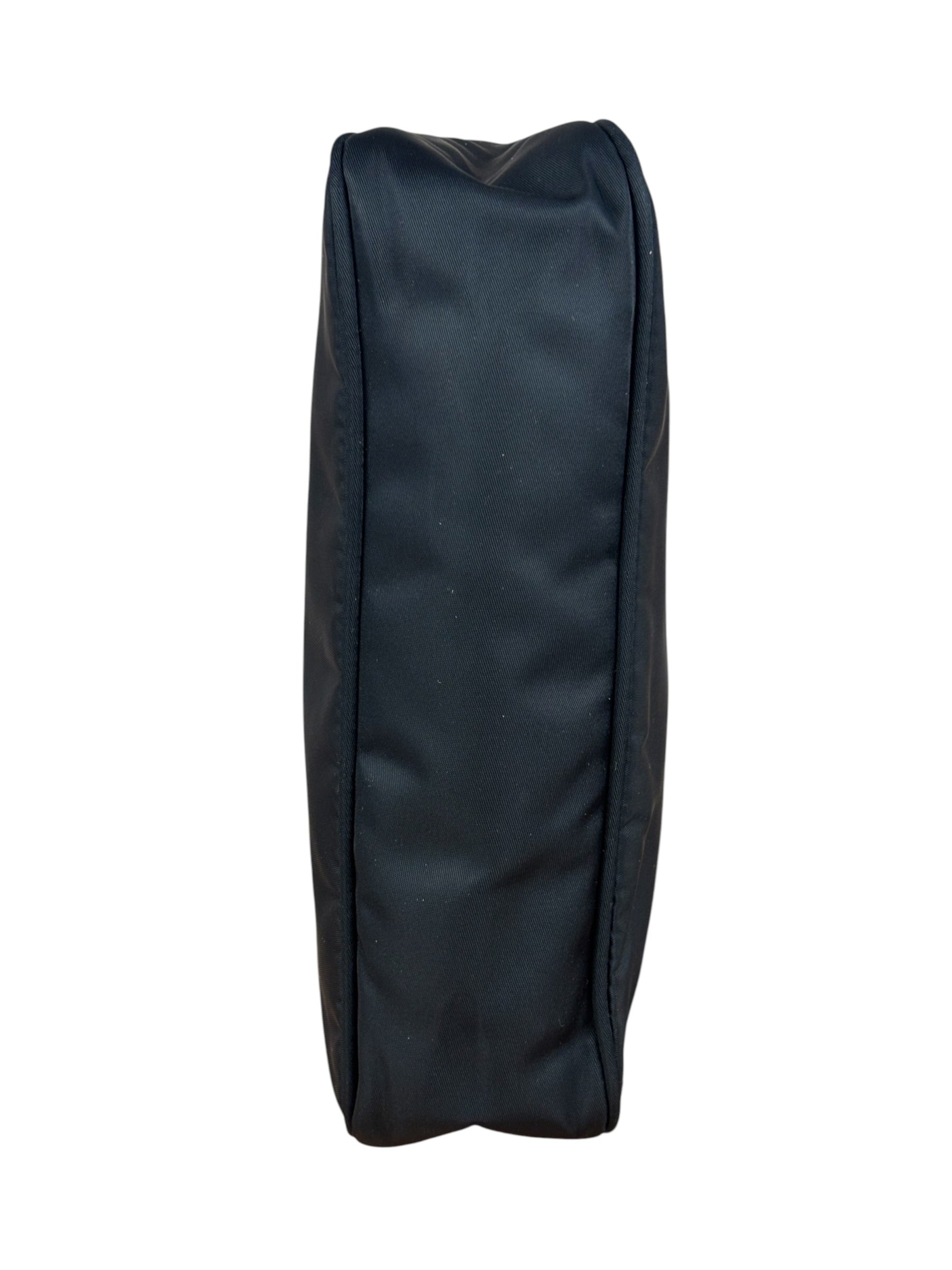 Prada Black Tessuto Nylon Mini Hobo Bag
