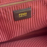 Fendi Red Leather 2Jours Handbag (Deterioration)