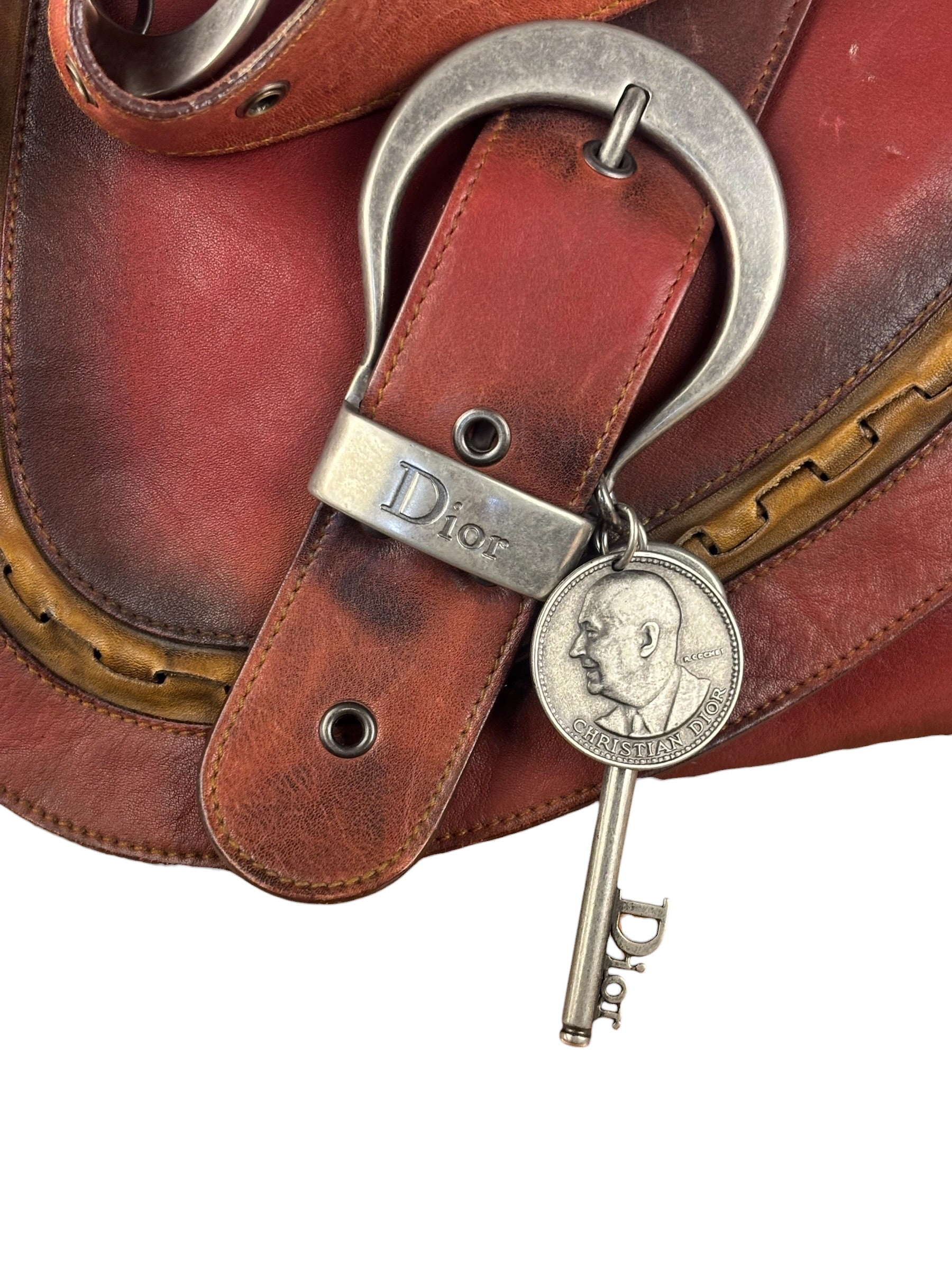 Christian Dior Vintage Gaucho Saddle Shoulder Bag
