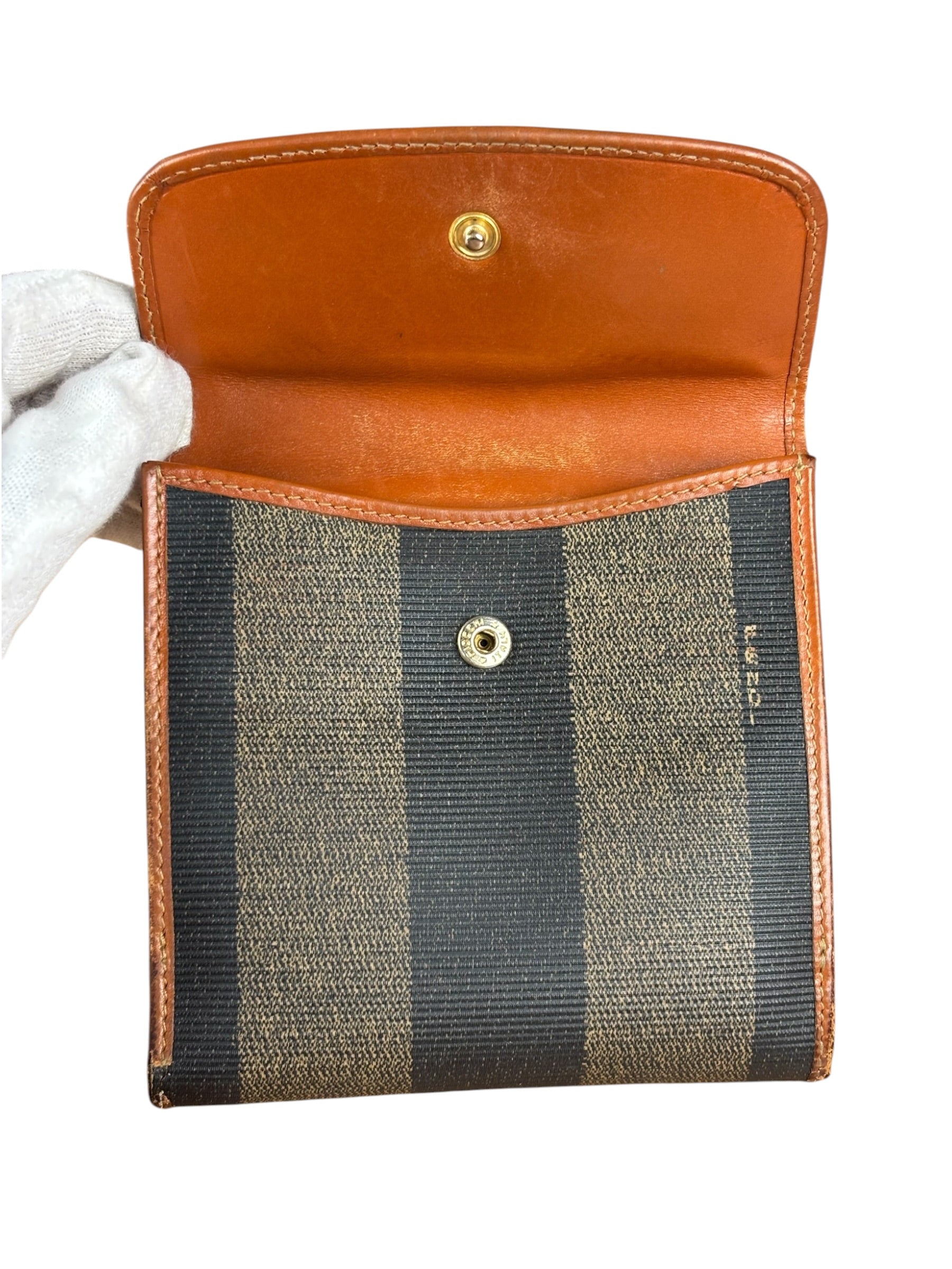 Fendi Vintage Zucca Monogram Wallet