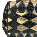 Dolce & Gabbana Miss Curly Python Patchwork Handbag