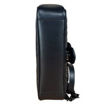 Gucci Black Leather GG Logo Marmont Noir Matelasse Shoulder Bag