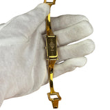 Gucci Vintage Gold 1500L Bangle Watch