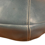 Coach Vintage Teal Leather Ergo Hobo Bag