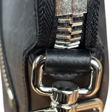 Gucci Grey/Black Leather Trim GG Supreme Canvas Crossbody Bag