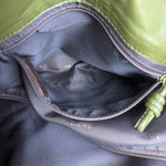 Loewe Vintage Nappa Aire Brown Patent Handbag