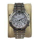 Gucci 9300 White Dial Chronograph