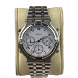 Gucci 9300 White Dial Chronograph