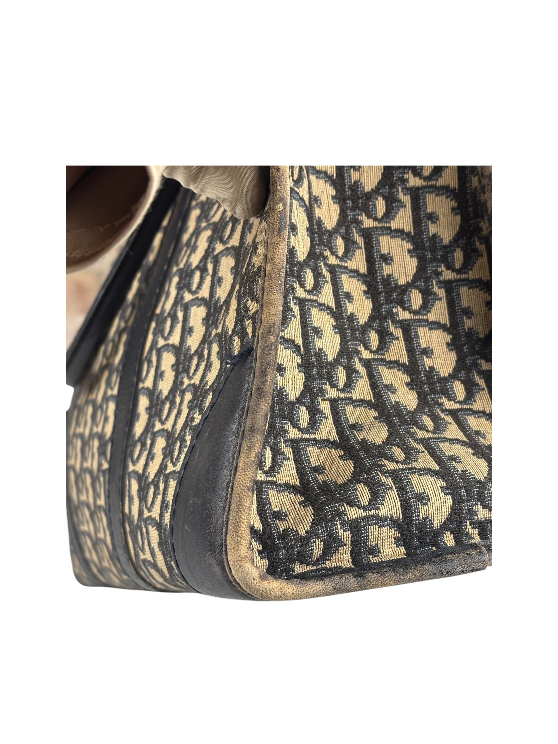 Christian Dior Vintage Trotter Boston Handbag