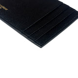 Yves Saint Laurent Black Leather Card Holder