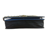 Chanel Bicolor Leather Mademoiselle Wallet On Chain 2017