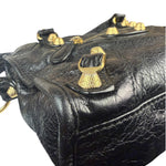 Balenciaga Black Calfskin Mini Le City Bag