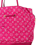 Louis Vuitton Monogram Denim Noefull MM Tote Pink