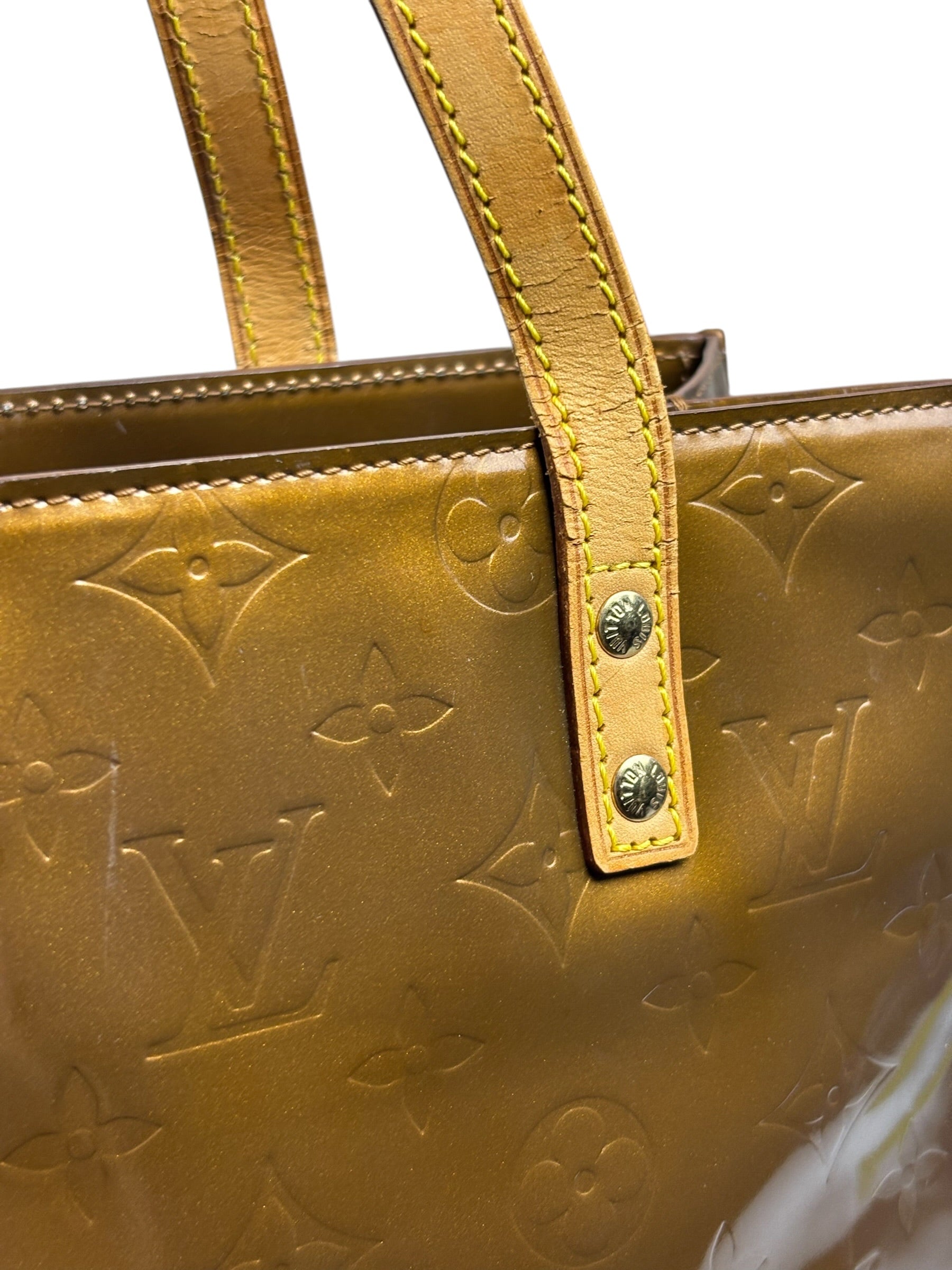 Louis Vuitton Bronze Vernis Reade Tote