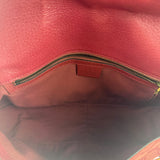 Gucci GG Vintage Pink Canvas Horsebit Shoulder Bag