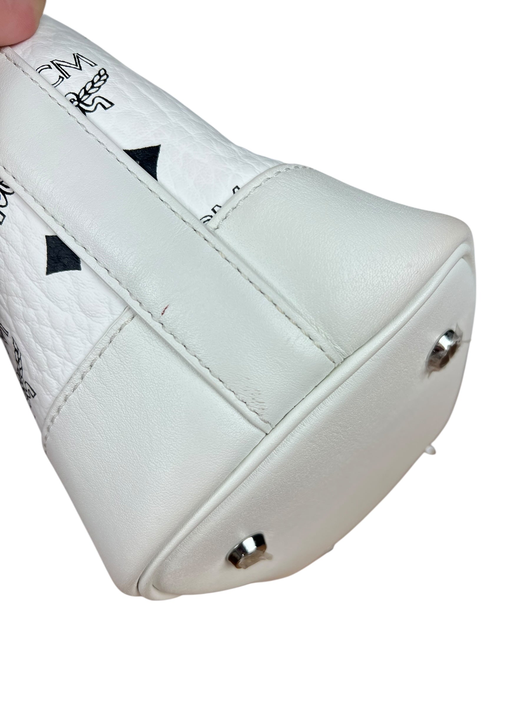 MCM Dessau Drawstring Bucket Bag