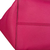 Gucci Pink Pebbled Leather Small Swing Tote