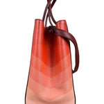 Fendi 2Jours Red Geometric Medium Tote