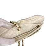 Chanel White Quilted Leather Midnight Swim Baluchon Clutch 2012