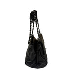 Chanel Black Calfskin Ritz Flap Bag 2007