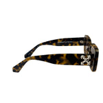 Off-White Tortoiseshell Rectangular C/O The Sun Sunglasses