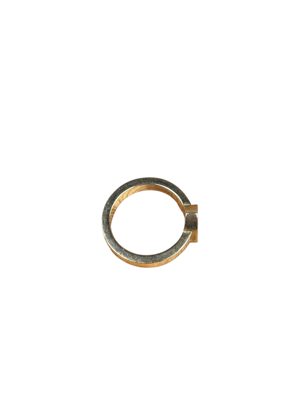 Gucci Trademark Ring With Heart Pendant