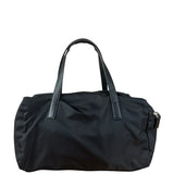 Prada Vintage Black Nylon Handbag