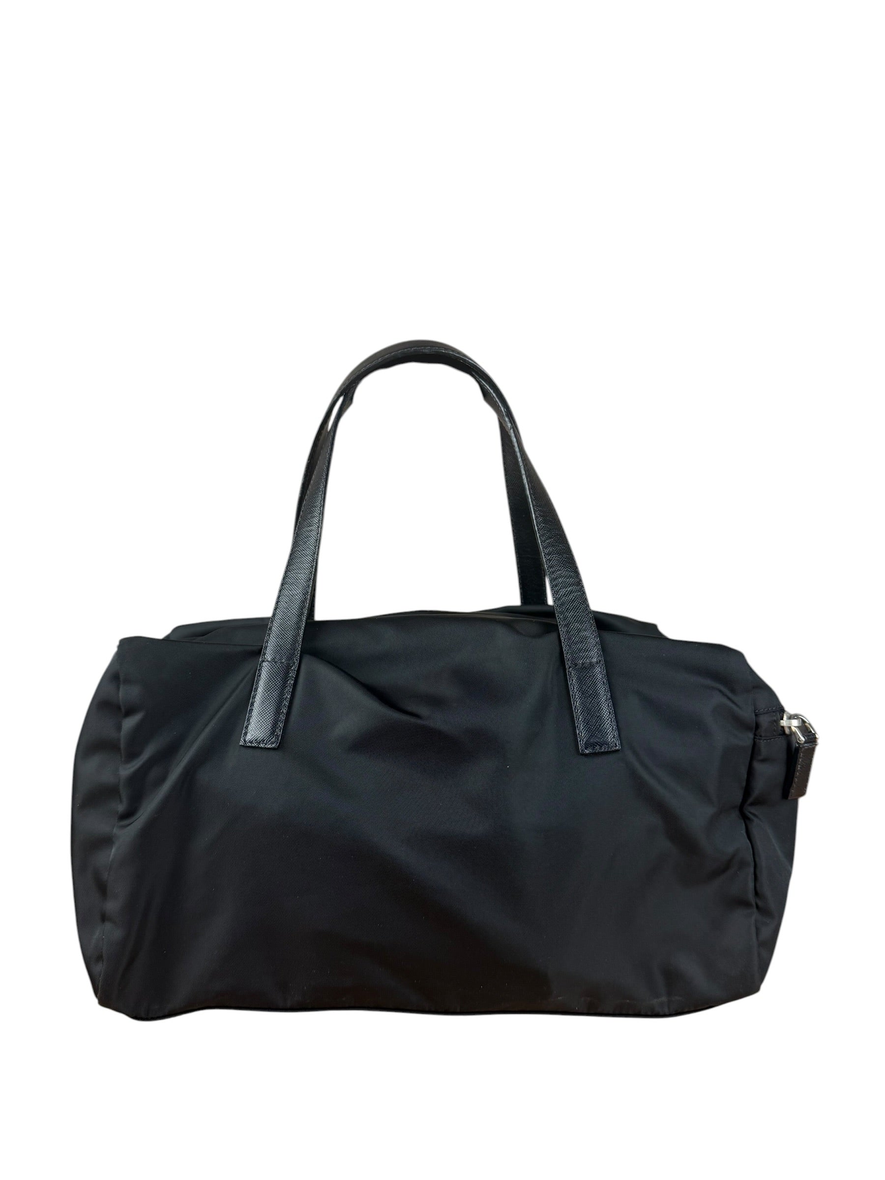 Prada Vintage Black Nylon Handbag