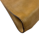 Gucci Vintage Tan Lizard Skin Hobo Bag