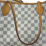 Louis Vuitton Damier Azur Neverfull Shoulder Bag GM