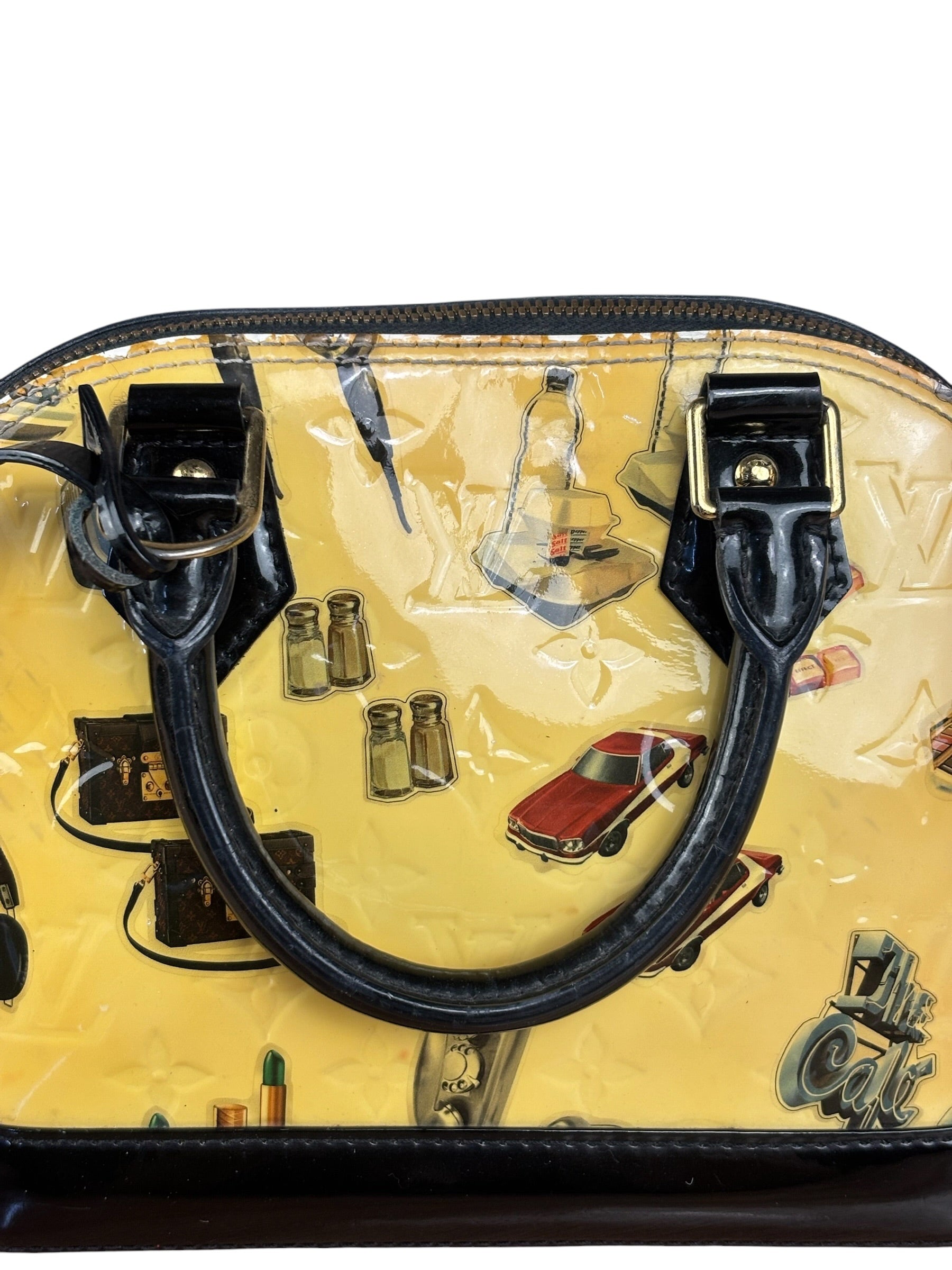 Louis Vuitton Alma BB Vernis Leather Stickers
