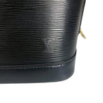 Louis Vuitton Black Epi Leather Alma Handbag PM